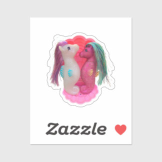 Ocean Mist and Sea Rose the Sea Glimmers Sticker