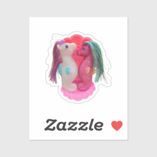 Ocean Mist and Sea Rose the Sea Glimmers Sticker (Vel)