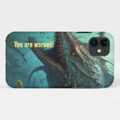 Ocean Monster iPhone / iPad case (Achterkant (horizontaal))