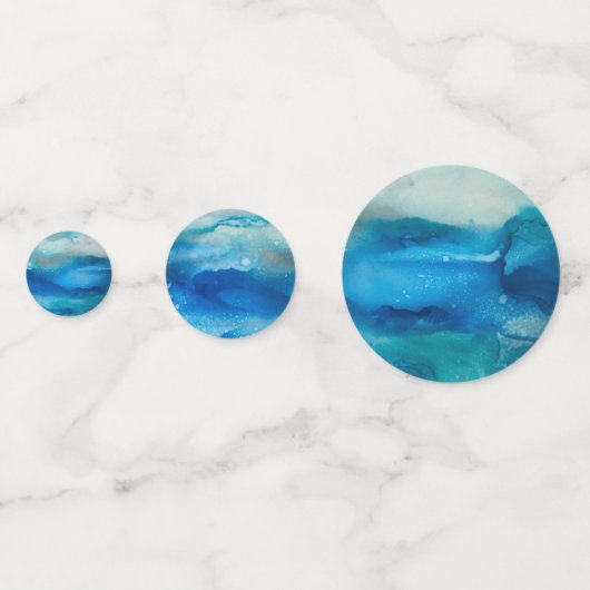 Ocean Moods Table Confetti | Naar het oordeel van  (Achterkanten)