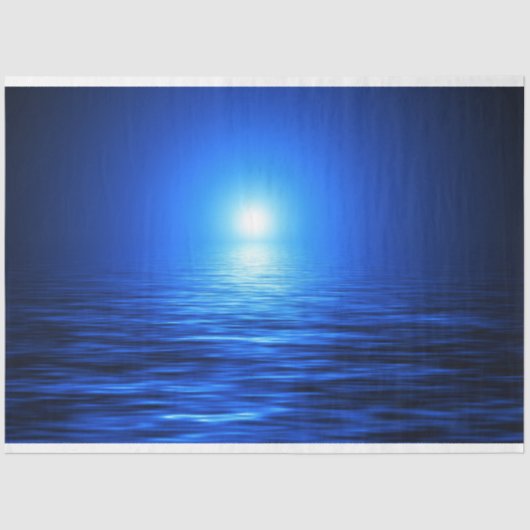 Ocean Moonlight-ontkoppelingspagina Tissuepapier (Voorkant)