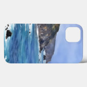 Ocean Mountains Beach Art Telefoonhoes Case-Mate iPhone Case (Achterkant (horizontaal))