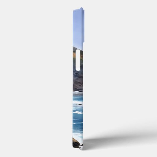 Ocean Mountains Beach Art Telefoonhoes Case-Mate iPhone Case (Achterkant / Rechts)