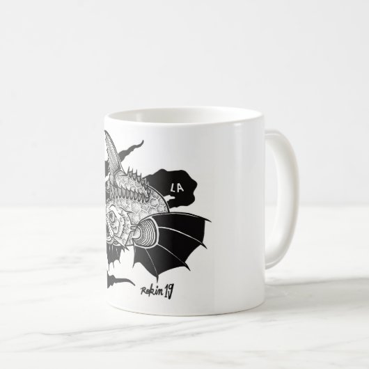 Ocean Mug Lezard de Sable Koffiemok (Voorkant rechts)