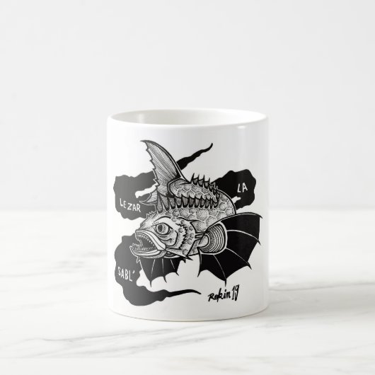 Ocean Mug Lezard de Sable Koffiemok (Center)
