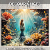 Ocean Muse - Decoupage - Tissuepapier