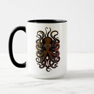 Ocean Mystique Octopus Design Mok