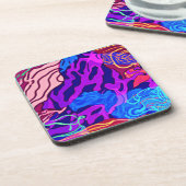 Ocean Natuur Painting. Bestel nu Bier Onderzetter (Linkerzijde)