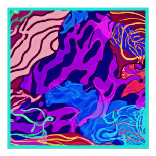 Ocean Natuur Painting. Bestel nu Perfect Poster