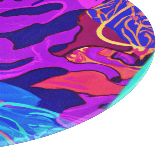 Ocean Natuur Painting. Bestel nu Snijplank (Hoek)