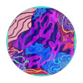 Ocean Natuur Painting. Bestel nu Snijplank (Voorkant)