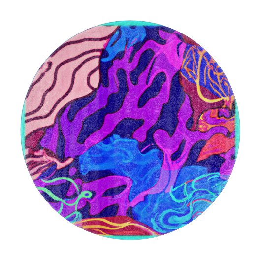 Ocean Natuur Painting. Bestel nu Snijplank (Voorkant)