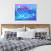 Ocean nomads canvas afdruk (Insitu (Slaapkamer))