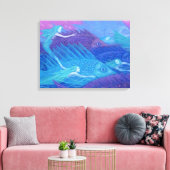 Ocean nomads canvas afdruk (Insitu (Woonkamer))