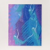 Ocean Nomads, Nautical Fantasy Art Mermaids & Fish Legpuzzel (Verticaal)