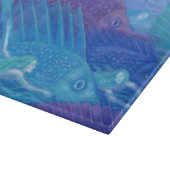 Ocean Nomads, Nautical Fantasy Art Mermaids & Fish Snijplank (Hoek)