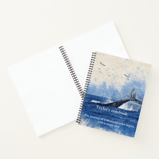 Ocean Notebook – Sea-Inspired Journal for Notes  Notitieboek (Binnen)