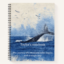 Ocean Notebook – Sea-Inspired Journal for Notes  Notitieboek