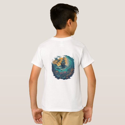Ocean Odyssey T-shirt (Achterkant volledig)