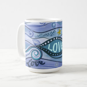 Ocean of Love Contemmodern Art Koffiemok