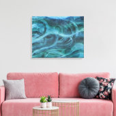 "Ocean of Love" - Gewatteerd Canvas Afdruk (Insitu (Woonkamer))