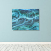 "Ocean of Love" - Gewatteerd Canvas Afdruk (Insitu (Houten vloer))