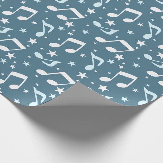 Ocean of Music patterned Cadeaupapier (Hoek)