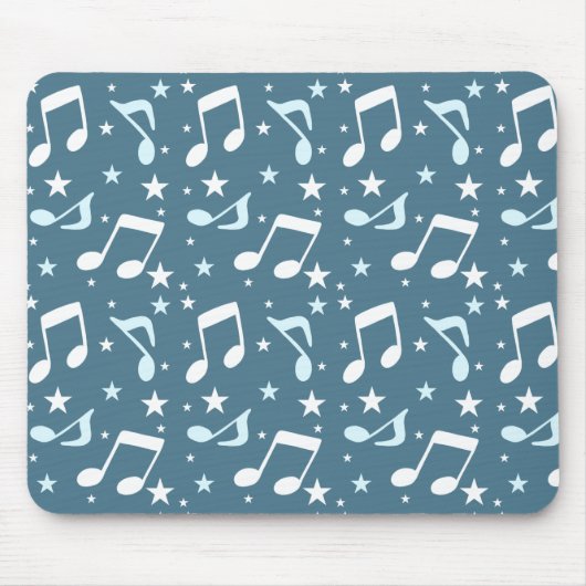 Ocean of Music patterned Muismat (Voorkant)