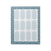 Ocean of Music patterned Notitieblok (Linkerzijde)