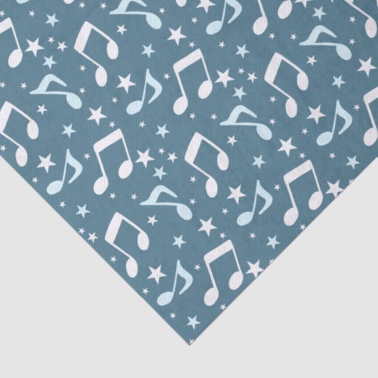 Ocean of Music patterned Tissuepapier (Detail)