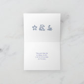 Ocean of Wishes Stormy Zee bij zonsopgang Kaart (Binnen)