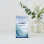 Ocean Ombre Beach Waves Visitekaartje (Staand voorkant)