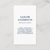 Ocean Ombre Beach Waves Visitekaartje (Achterkant)