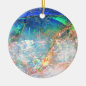 Ocean Opal Keramisch Ornament (Voorkant)