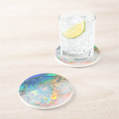 Ocean Opal Zandsteen Onderzetter (Zijkant)