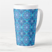  “Ocean Opaline” Latte Mok (Rechterhoek)
