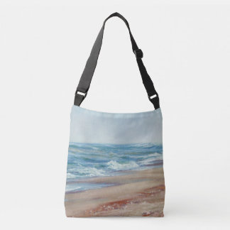 Ocean Painting bag van Mandy Roeing Crossbody Tas
