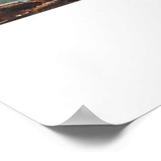 OCEAN PAINTING WALLART POSTER (Hoek)