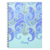 Ocean Paisley Notebook Notitieboek (Voorkant)