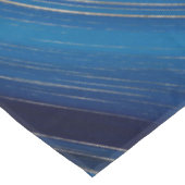 Ocean Palette en taupe marmer Tafelkleed (Gekanteld)