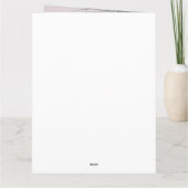 Ocean Palm Tree Pastor Appreciation Thank You Card Bedankkaart (Achterkant)