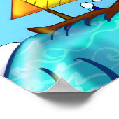 Ocean Panther Print (Hoek)