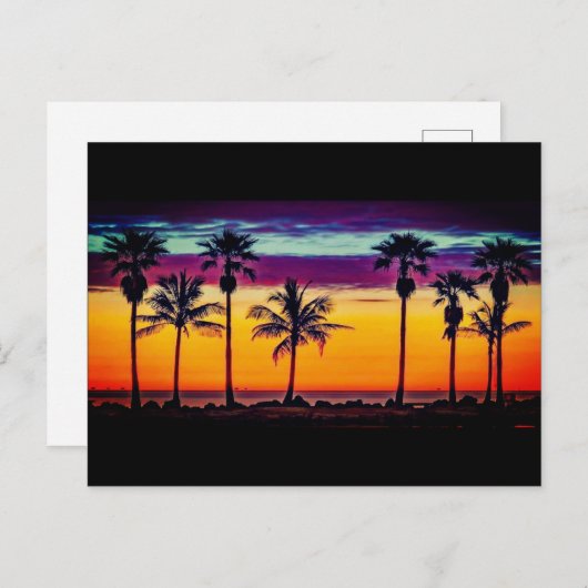 Ocean Paradise Wall Briefkaart (Voorkant / Achterkant)