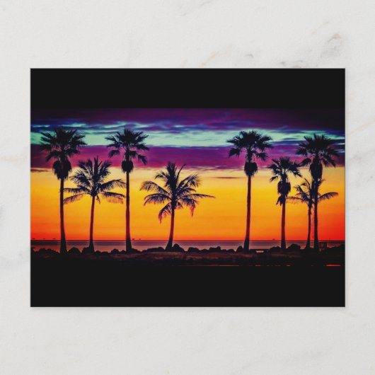 Ocean Paradise Wall Briefkaart (Voorkant)