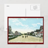 Ocean Park Ave, Bradley Beach, NJ Briefkaart (Voorkant / Achterkant)