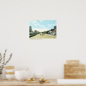 Ocean Park Ave, Bradley Beach, NJ  Poster (Keuken)