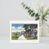 Ocean Park Cottages Scene Briefkaart (Staand voorkant)