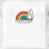 Ocean Park logo Ronde Sticker (Tas)