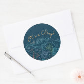 Ocean Party | Het is een Boy Sticker (Envelop)