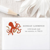 Ocean Party | Retouradreslabel Etiket (Insitu)